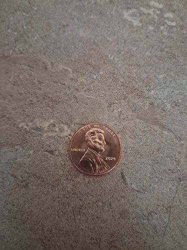 2024 Lincoln Cent, Gem BU, Full Red Luster