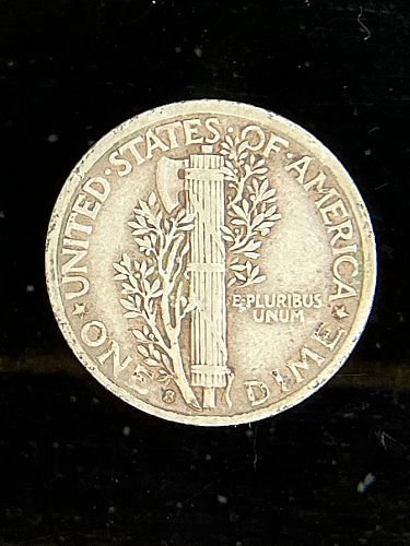 1941-S 90% Silver Mercury Dime