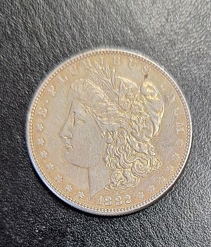 1882 Morgan Silver Dollar