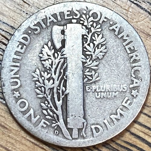 1926D mercury dime in GOOD condition