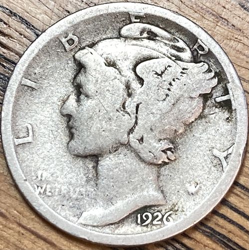 1926D mercury dime in GOOD condition