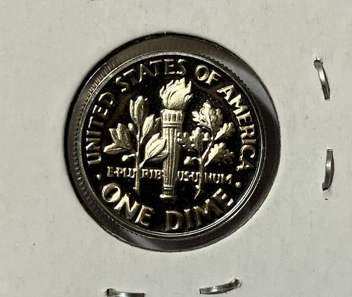 1982 S Proof Roosevelt dime