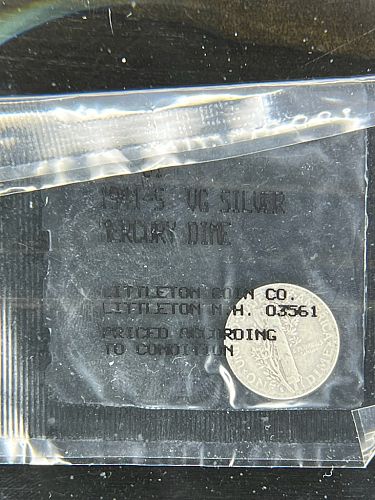 1941-S 90% Silver Mercury Dime