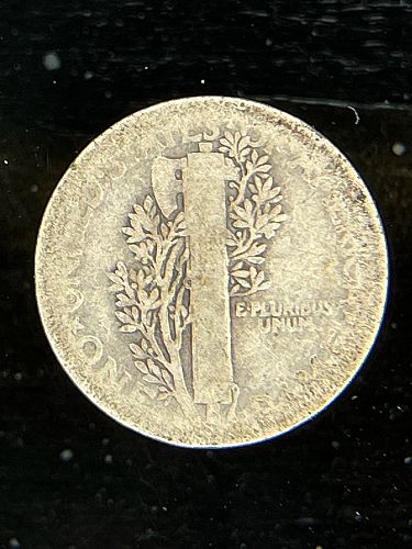 1919-P 90% Silver Mercury Dime