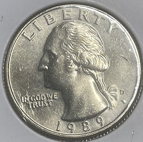 1989-D Washington Quarter