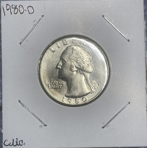 1980-D Washington Quarter