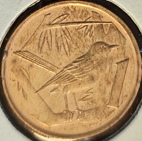 Cayman Islands 1 Cent 2008 UNC