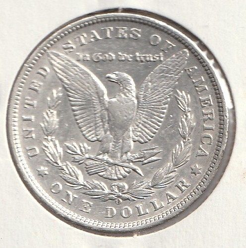 1888-O MORGAN SILVER DOLLAR VF CONDITION USING ANA GRADING STANDARD