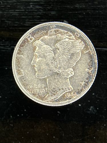 1944-S 90% Silver Mercury Dime