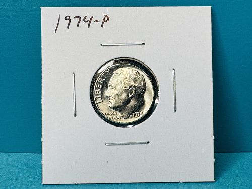 1974 P Roosevelt Dimes