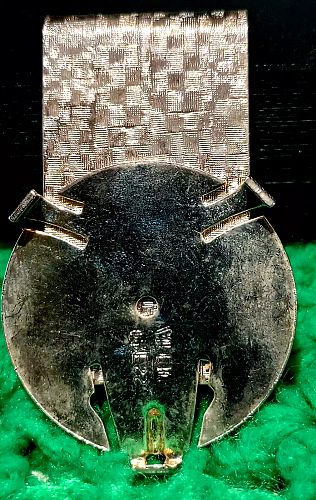 Blank Silverplated Dollar Money Clip Dollars Morgan Peace IKE Hammered Look