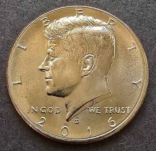 2016-D Kennedy Half Dollar (H32)