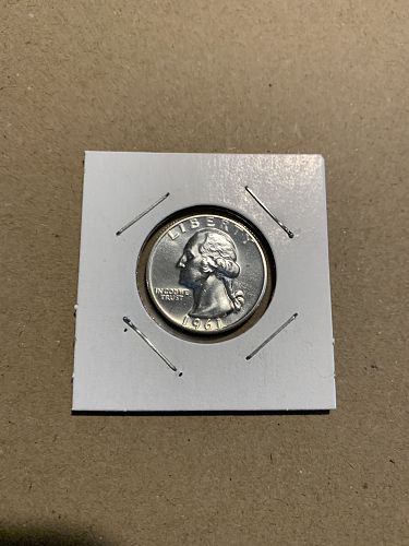 Beautiful 1961 Gem Proof Washington Quarter uncirculated