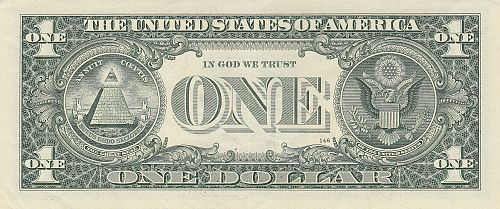 2013   $1 FEDERAL RESERVE NOTE    4  3'S   6648 - 3333
