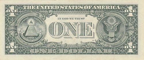 2013   $1 FEDERAL RESERVE NOTE    4  3'S  6646 - 3333