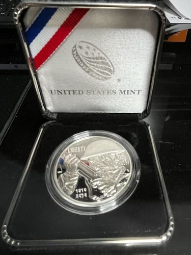 2018-P World War I Centennial Proof Silver Dollar