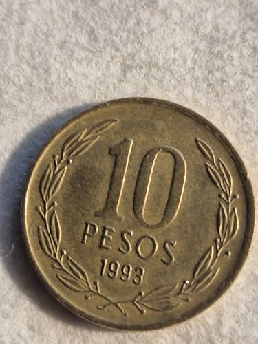 1993 Chile 10 Peso