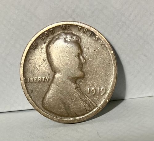 1919 P Lincoln cent