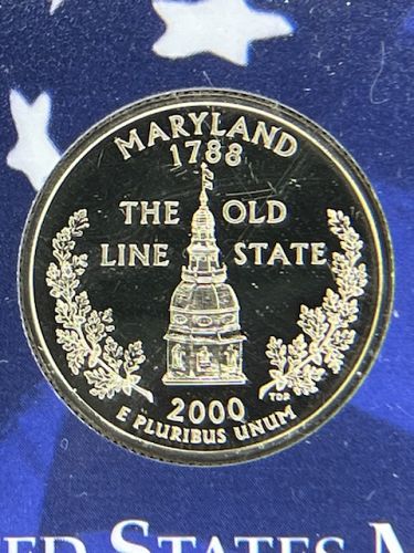 2000-S US Mint America The Beautiful Quarters Quarters Proof Set