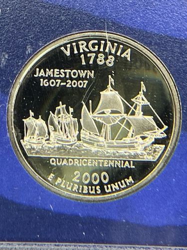 2000-S US Mint America The Beautiful Quarters Quarters Proof Set