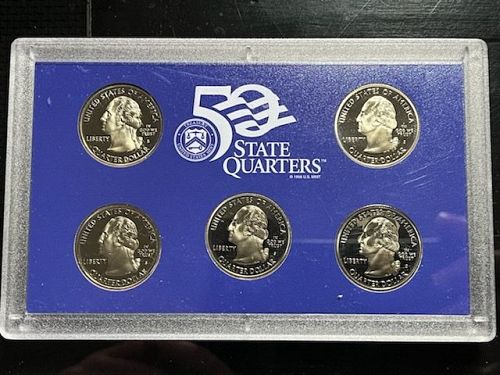 2000-S US Mint America The Beautiful Quarters Quarters Proof Set