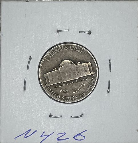1942 5 Cents Jefferson Nickel (N426)