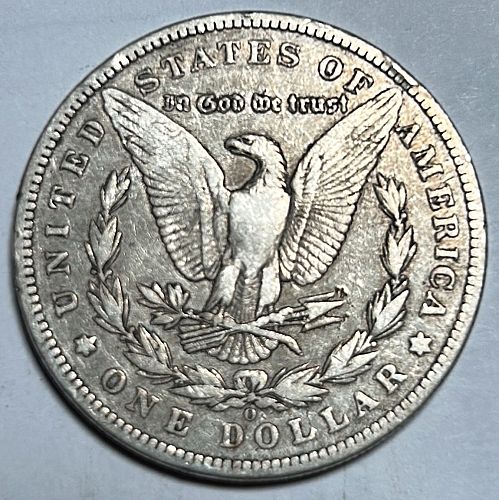 1887 O Morgan Dollars. 4842