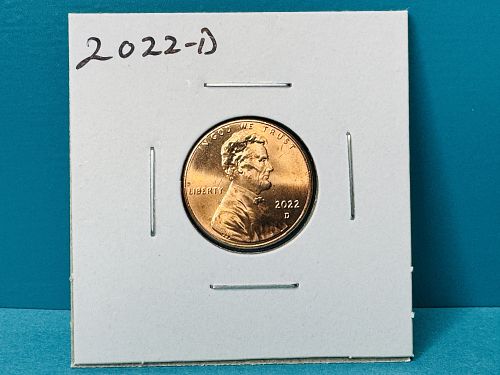 2022-D Lincoln Shield Cent