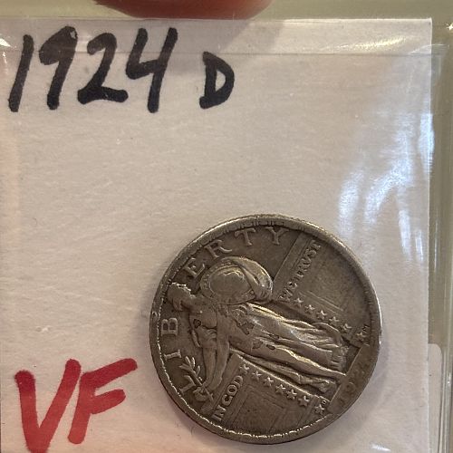 1924 D Standing Liberty 🗽  Quarter