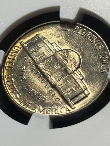1956 P JEFFERSON NICKEL  NGC MS 66