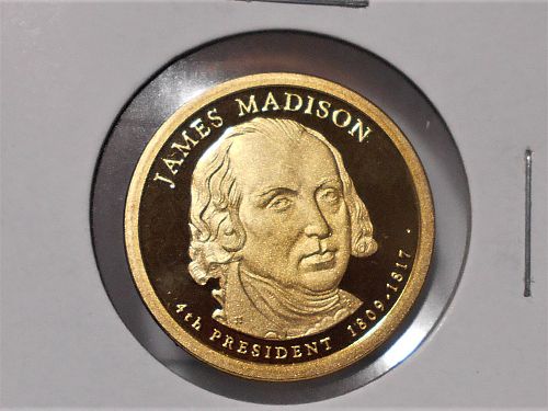 2007 S Proof Madison Presidential dollar