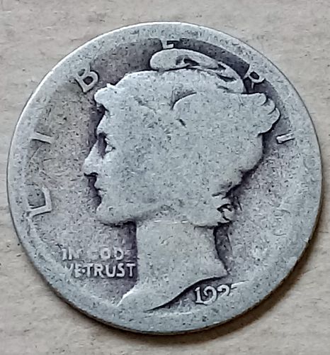 1927 Mercury Dime • .900 Silver • Lowball Set or Pocket Piece  *md272