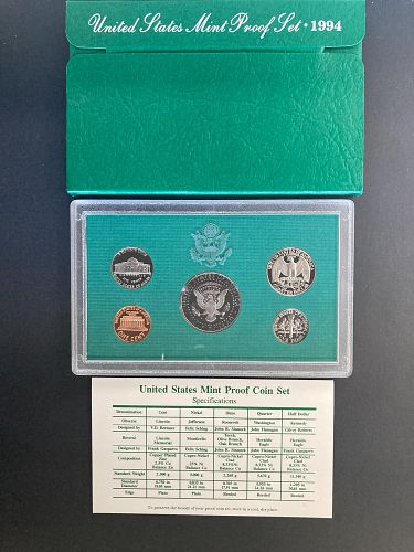 1994 S Proof Set