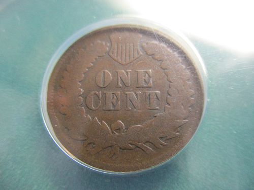 1872 G4 Details Indian Head Cent.  Bold "N".  Item: 1 I72-03S.