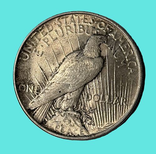 1924 P Peace Silver Dollar
