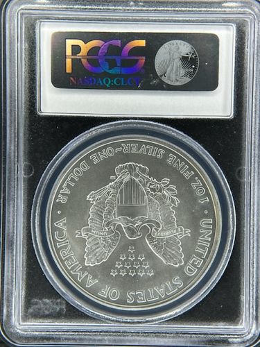 2005 American Silver Eagle - PCGS Graded MS69