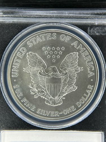 2005 American Silver Eagle - PCGS Graded MS69