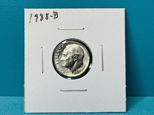 1988-D Roosevelt Dime