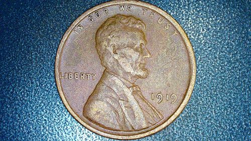 1919 P Lincoln Wheat Cent