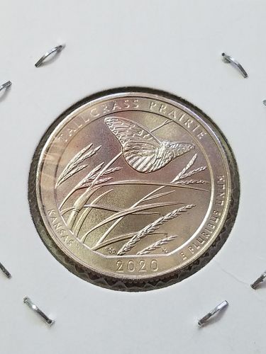 2020 W V75 Tallgrass Prairie America the Beautiful Washington Quarter
