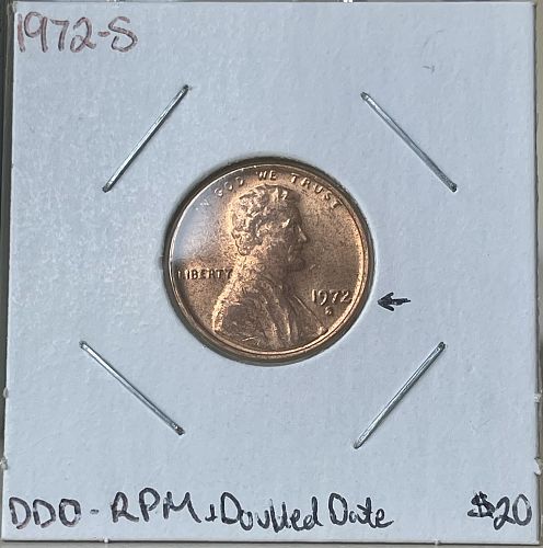 1972-S Lincoln Memorial Penny • DDO BU Condition Direct from UNC Roll