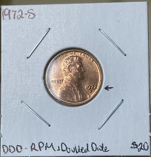 1972-S Lincoln Memorial Penny • DDO BU Condition Direct from UNC Roll