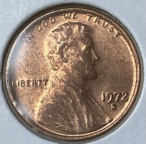 1972-S Lincoln Memorial Penny • DDO BU Condition Direct from UNC Roll