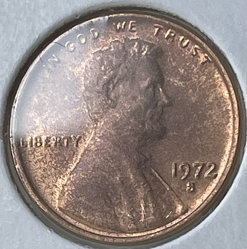 1972-S Lincoln Memorial Penny