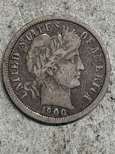 1900-O Barber Dime F