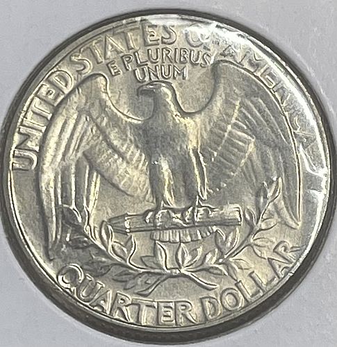 1968-D Gem Brilliant Uncirculated MS60+ Washington US Quarter