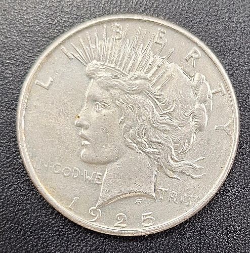 1925 Silver Peace Dollar