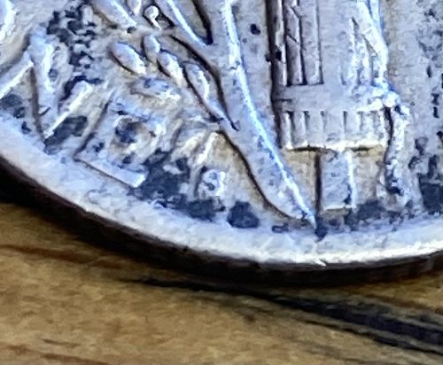 1945 micro S mercury dime in VERY FINE condition