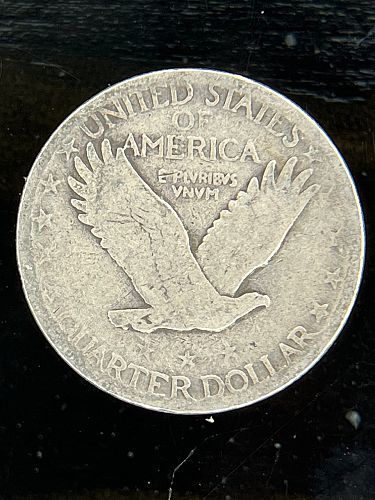 1925-P Standing Liberty 90% Silver Quarter