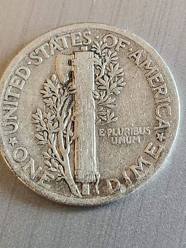 1941 Mercury Dime P VF30